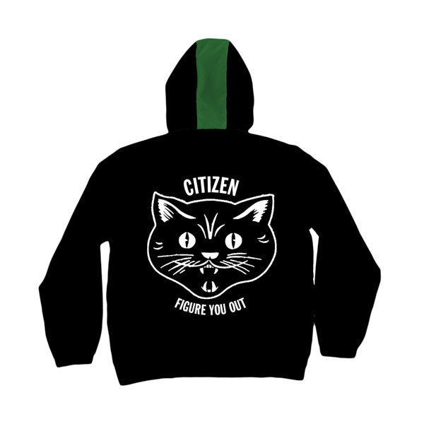 CITIZEN - FIGURE YOU OUT WINDBREAKER ANORAK JACKET (BLACK)