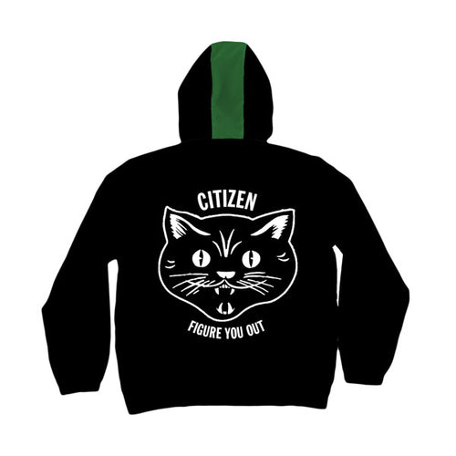 CITIZEN - FIGURE YOU OUT WINDBREAKER ANORAK JACKET (BLACK)