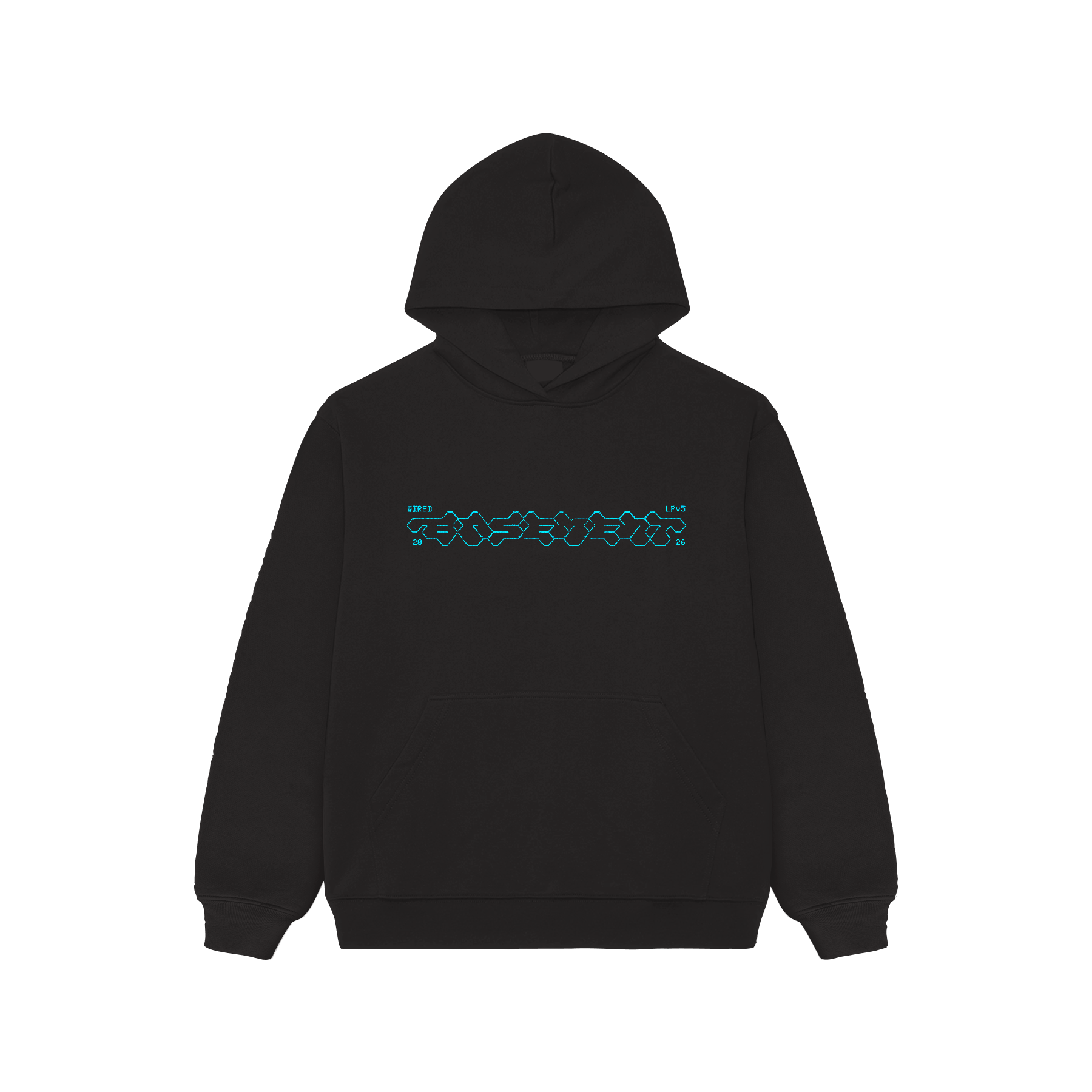Basement - ASCII Cat Hoodie (BLACK)