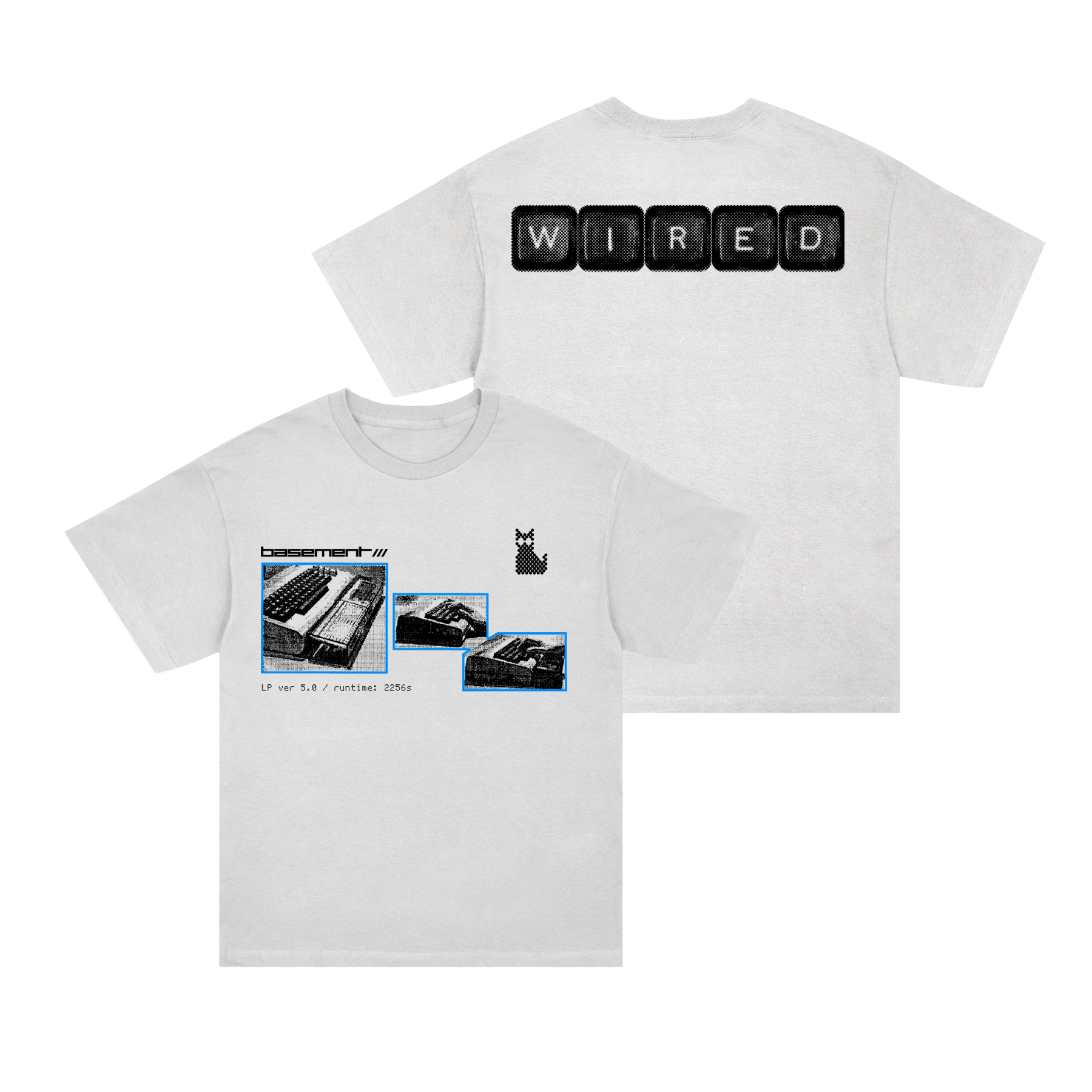 BASEMENT - CODER T-SHIRT (WHITE)