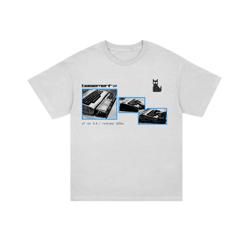 BASEMENT - CODER T-SHIRT (WHITE)