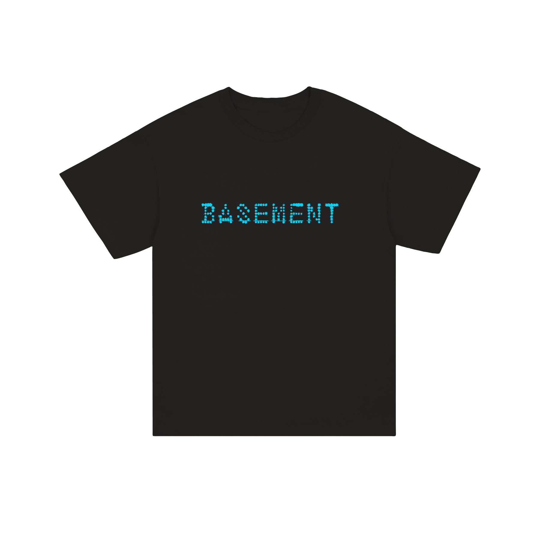 BASEMENT - PIXEL LOGO T-SHIRT (BLACK)
