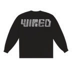 Basement - WIRED Cat Longsleeve Shirt (BLACK)