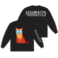 Basement - WIRED Cat Longsleeve Shirt (BLACK)