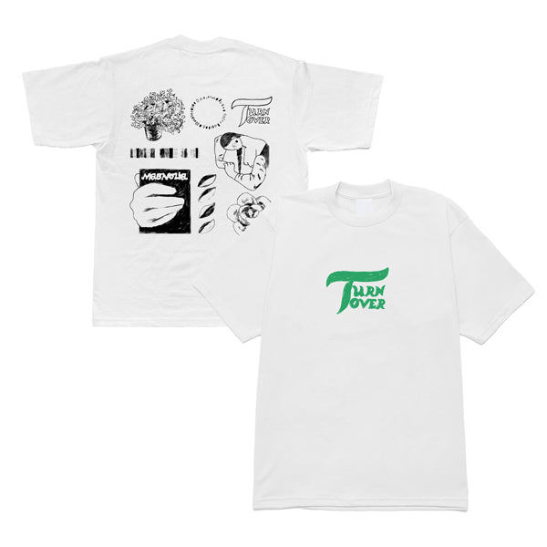TURNOVER - MAGNOLIA ANNIVERSARY T-SHIRT (WHITE)