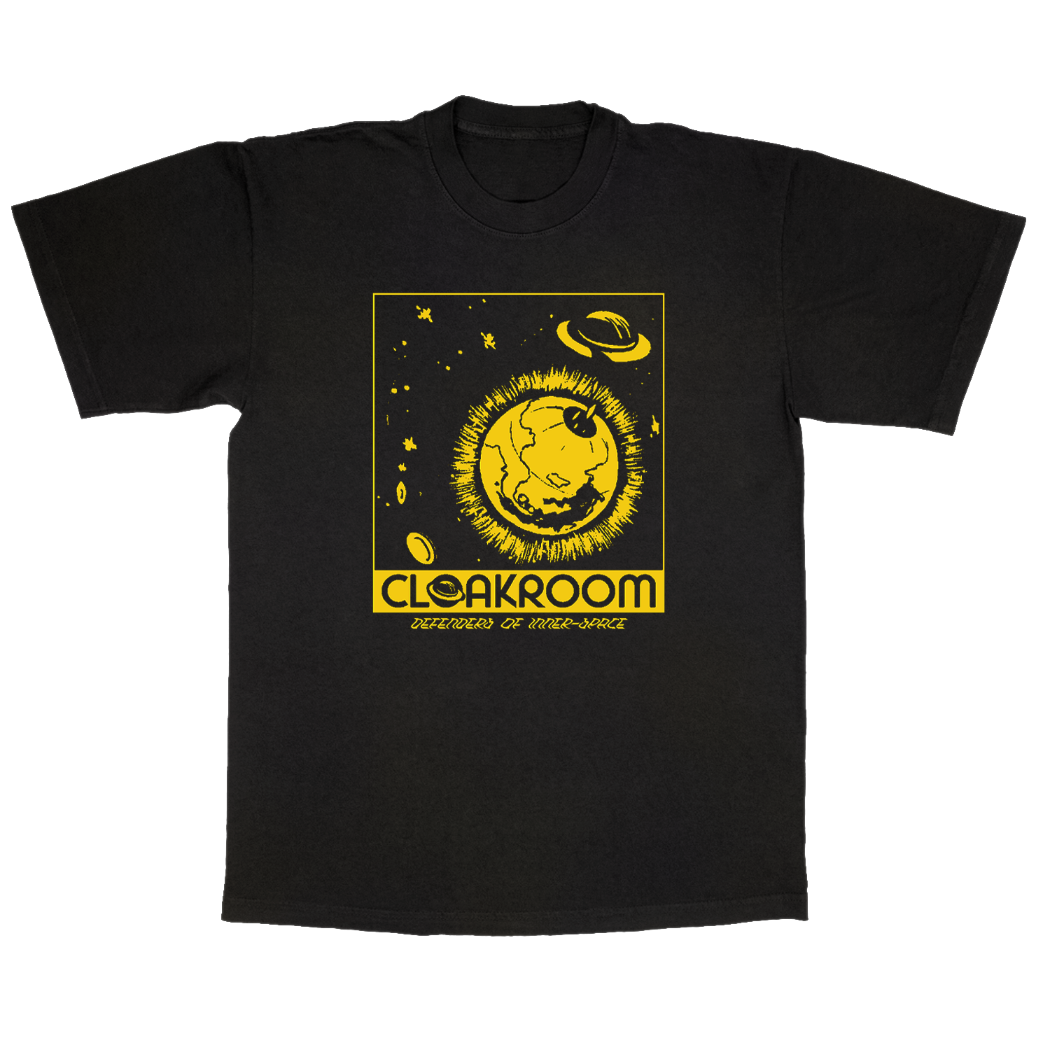 CLOAKROOM - INNER SPACE T-SHIRT (BLACK)