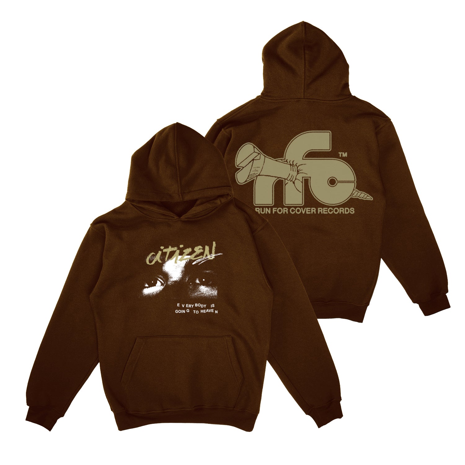 CITIZEN - EYES HOODIE (BROWN)