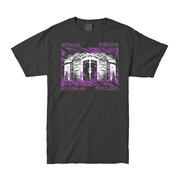 WICCA PHASE SPRINGS ETERNAL - FLAMES T-SHIRT (BLACK)