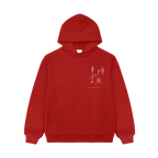 GLASS BEACH - EVERYWHERE HOODIE (RED)
