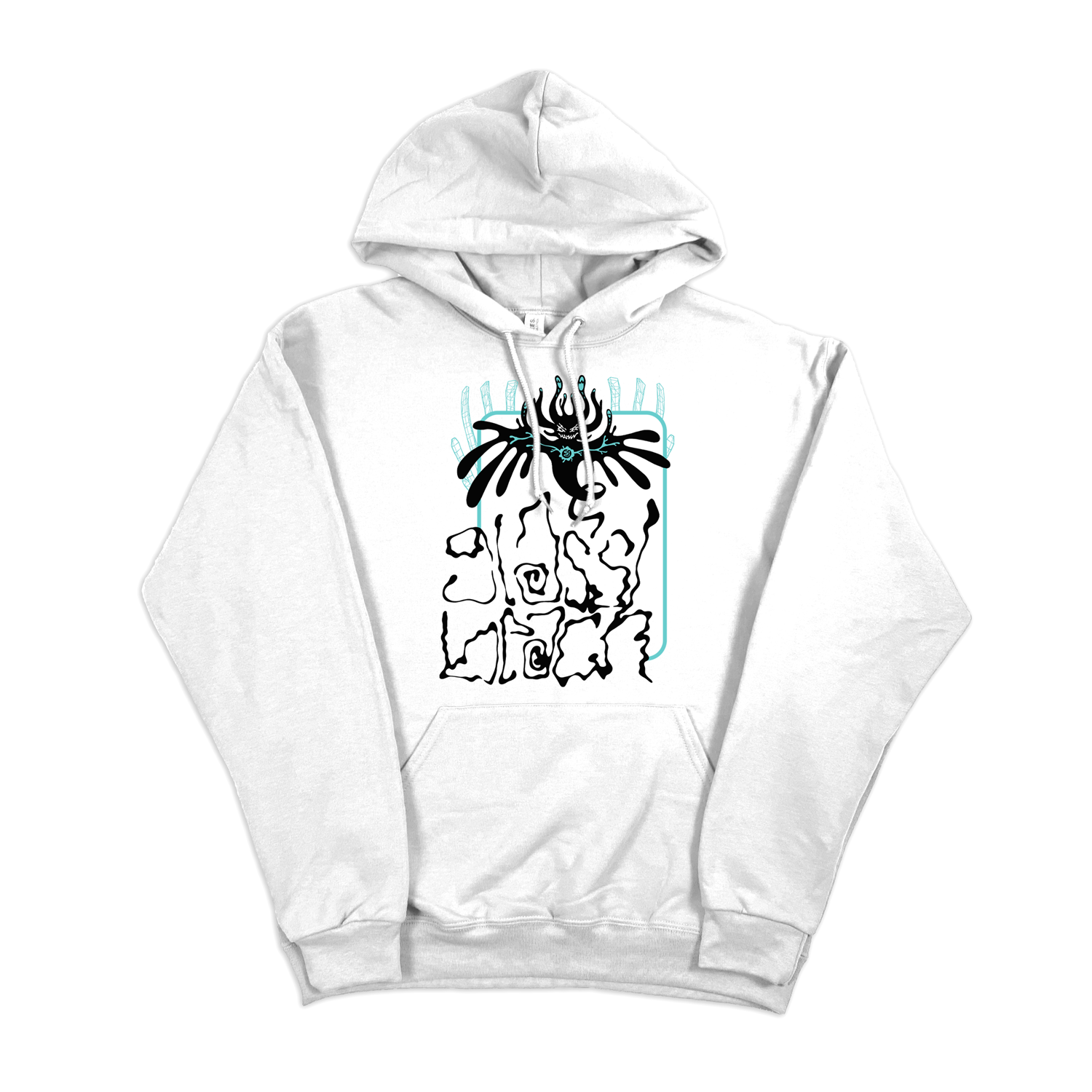 GLASS BEACH - ABYSS ANGEL HOODIE (WHITE)