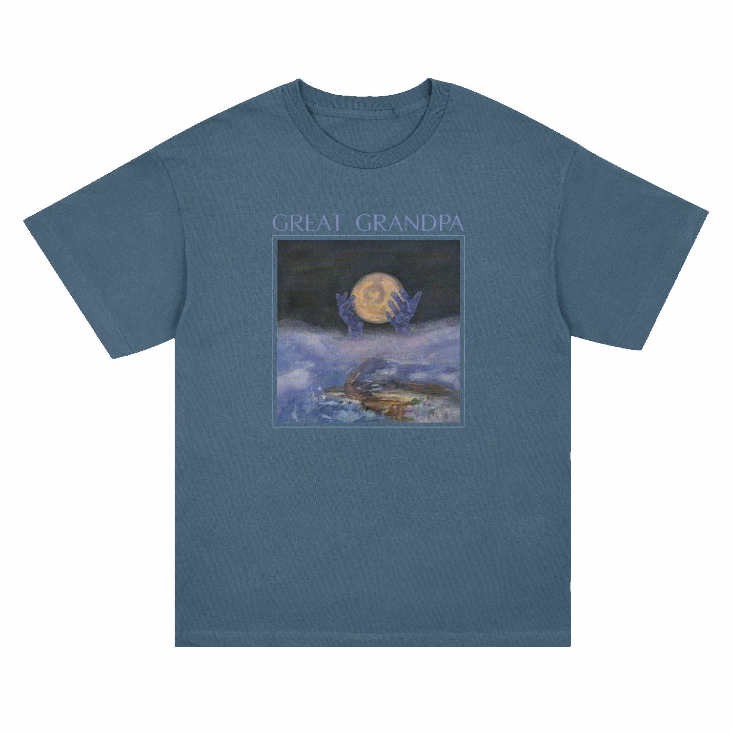 Great Grandpa - Album Artwork T-Shirt (Blue)
