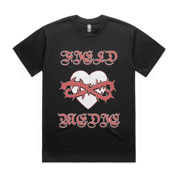 FIELD MEDIC - BARBED WIRE T-SHIRT (BLACK)