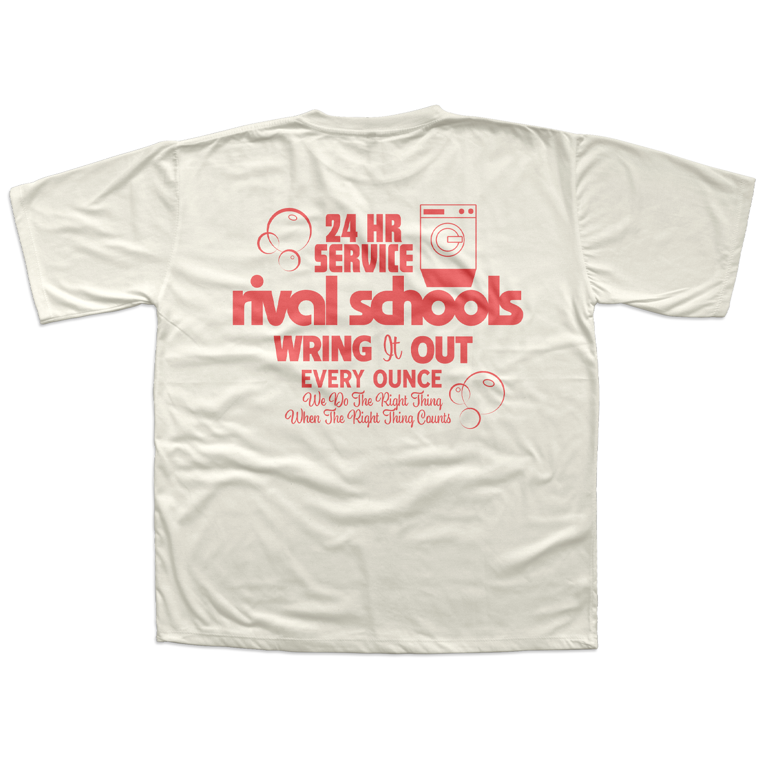 Rival Schools - Laundry Shirt (NATURAL)