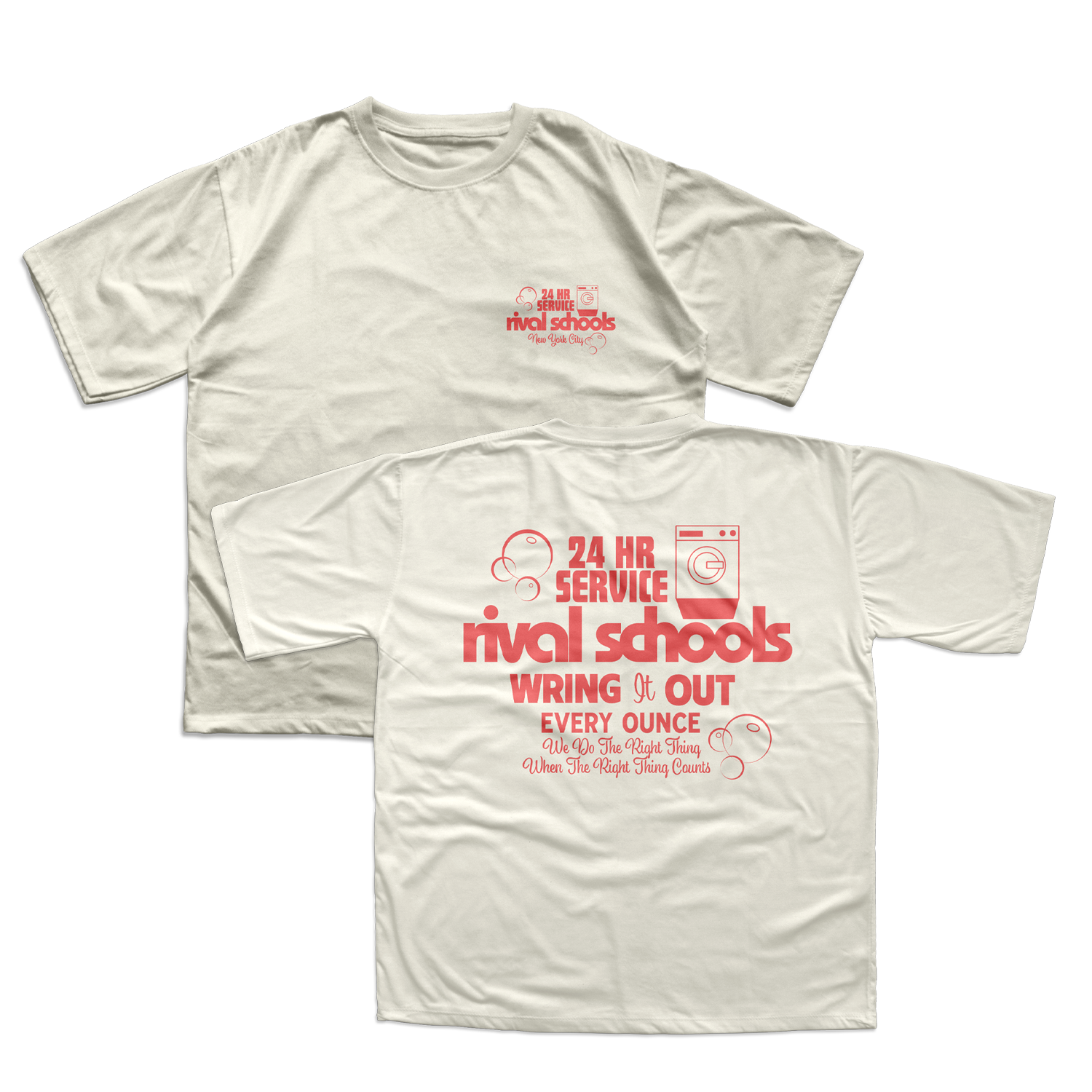Rival Schools - Laundry Shirt (NATURAL)