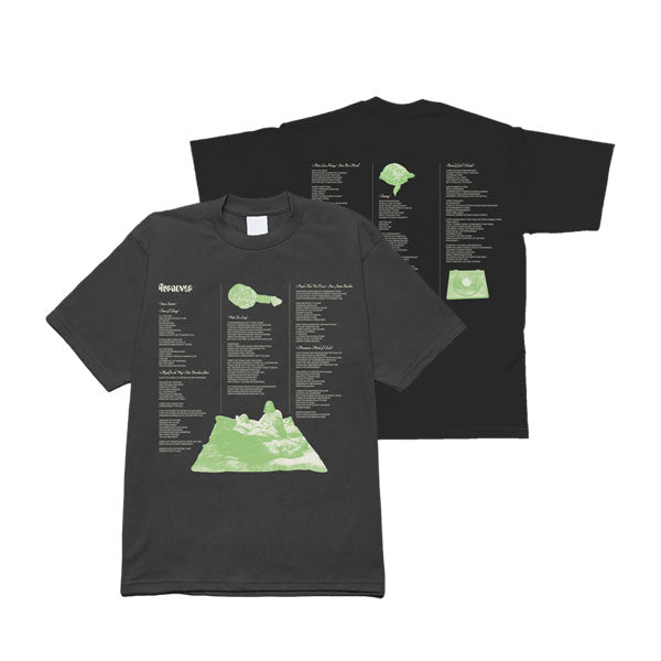 TURNOVER - LYRICS T-SHIRT (BLACK)