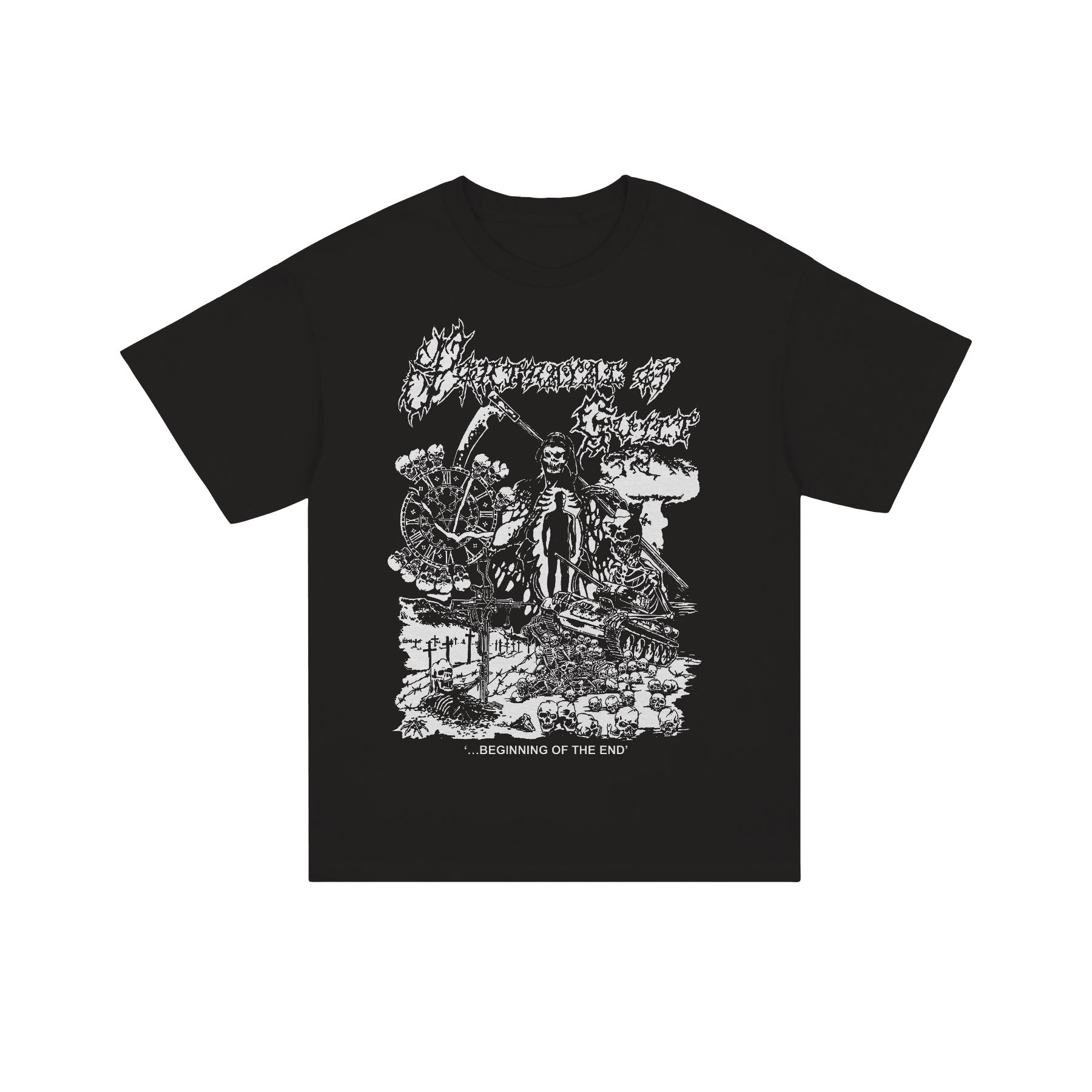 PORTRAYAL OF GUILT - REAPER T-SHIRT (BLACK)
