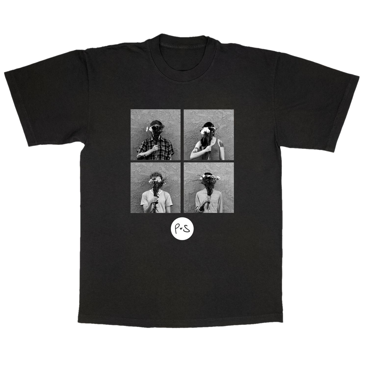 PITY SEX - FLOWERS T-SHIRT (BLACK)