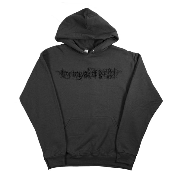 PORTRAYAL OF GUILT - LOGO HOODIE (BLACK/BLACK)