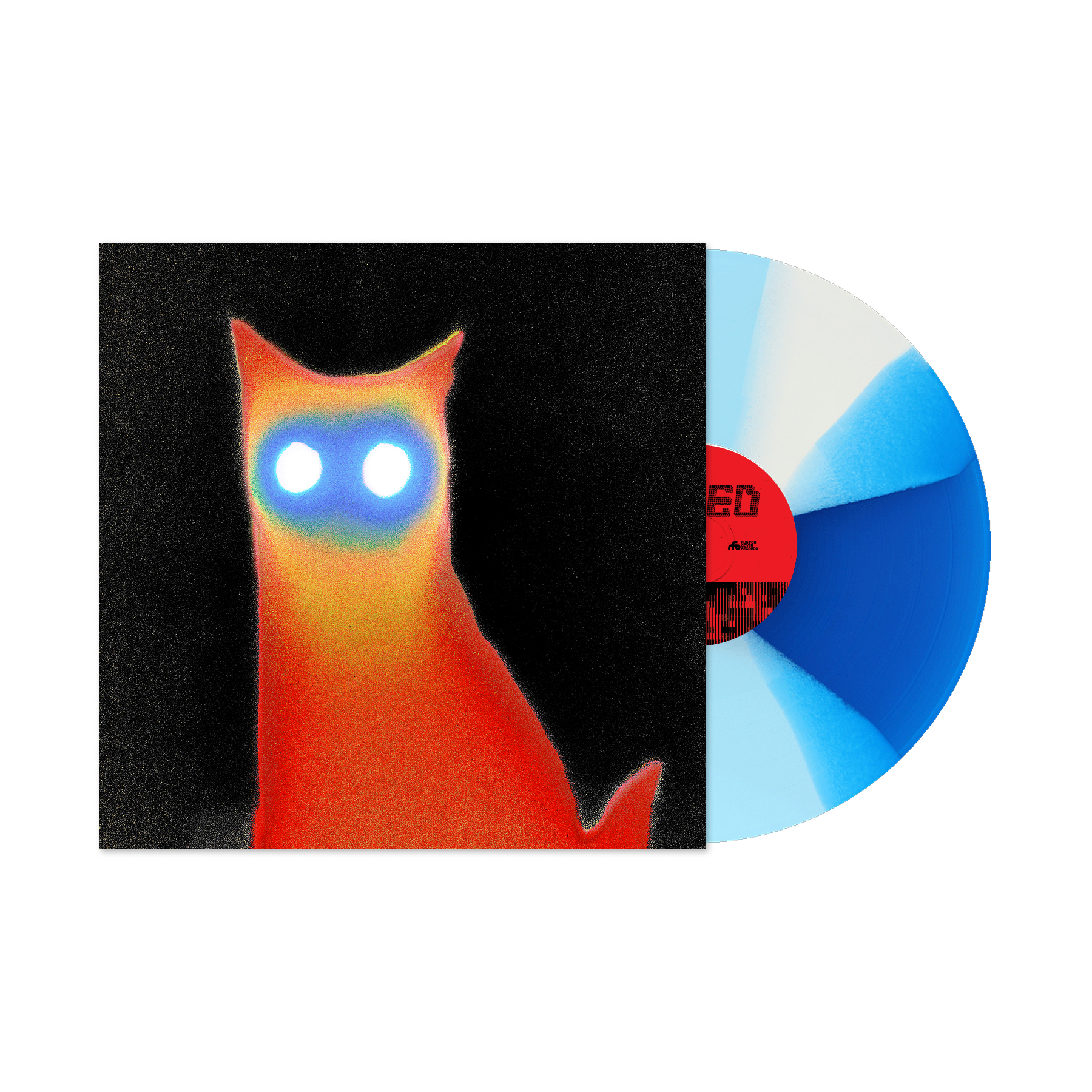 Basement - WIRED LP (Blue & White Twister) + Signed Print