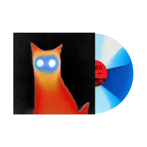 Basement - WIRED LP (Blue & White Twister) + Signed Print