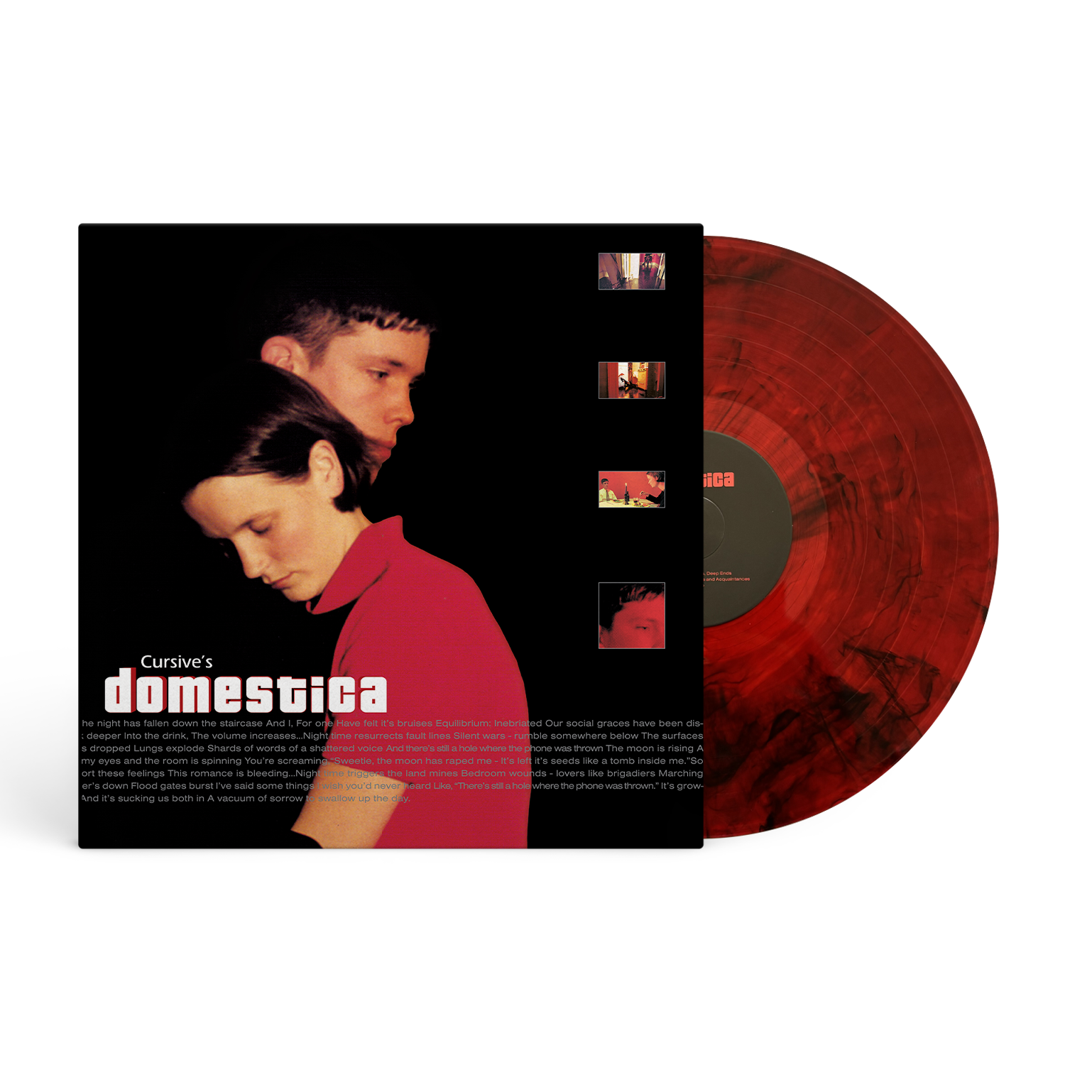 Cursive - Domestica LP (Red Smoke)