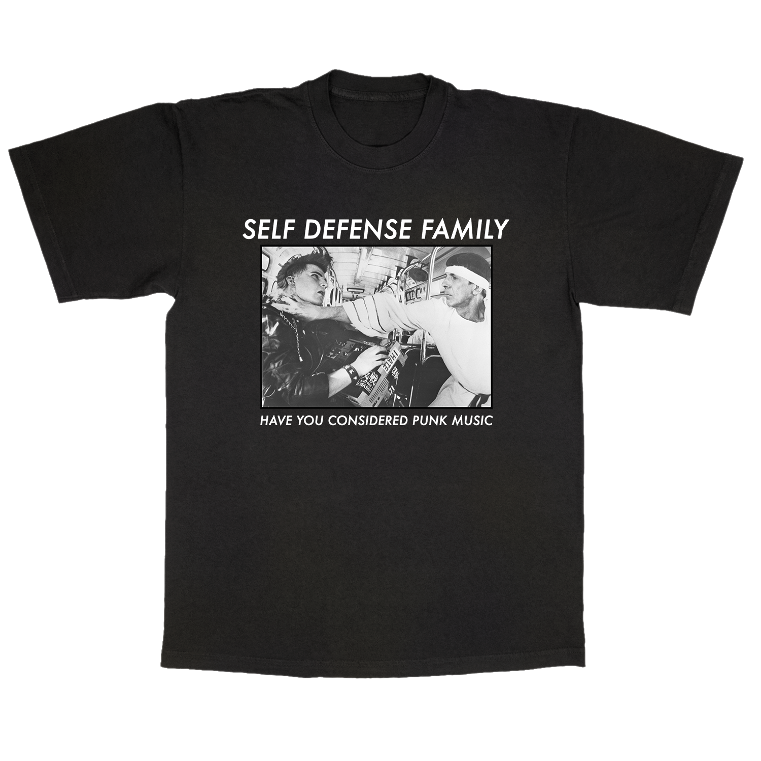 SELF DEFENSE FAMILY - KARATE CHOP T-SHIRT (BLACK)