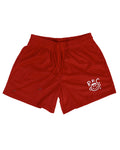 RUN FOR COVER - SMILE MESH SHORTS (RED)