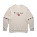 TIGERS JAW - CHARMER EMBROIDERED CREWNECK SWEATSHIRT (SAND)