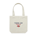 Tigers Jaw - Charmer Embroidered Tote Bag