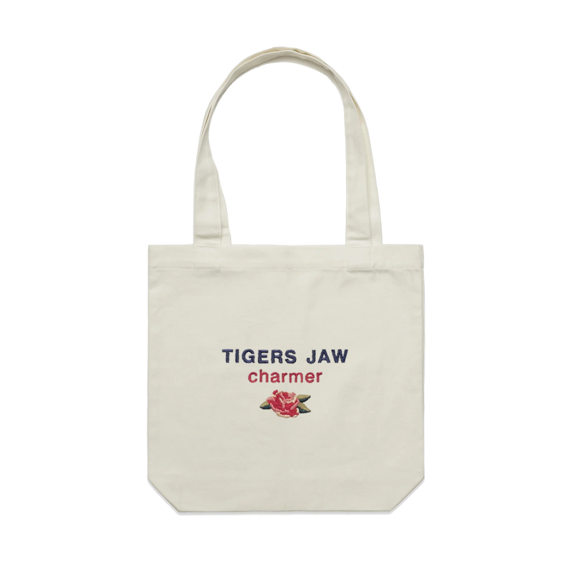 Tigers Jaw - Charmer Embroidered Tote Bag