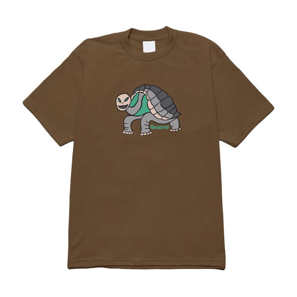 TURNOVER - TURTLE T-SHIRT (BROWN)