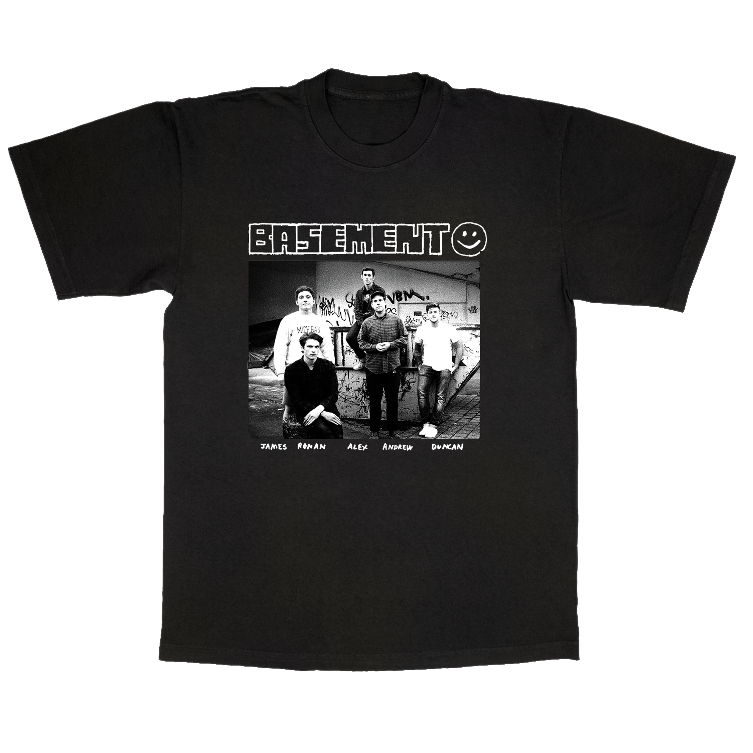 BASEMENT - LEMONHEADS T-SHIRT (BLACK)