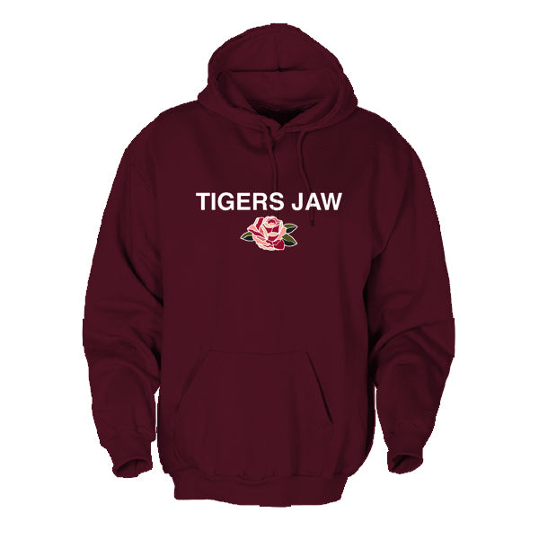 TIGERS JAW - CHARMER HOODIE (MAROON)