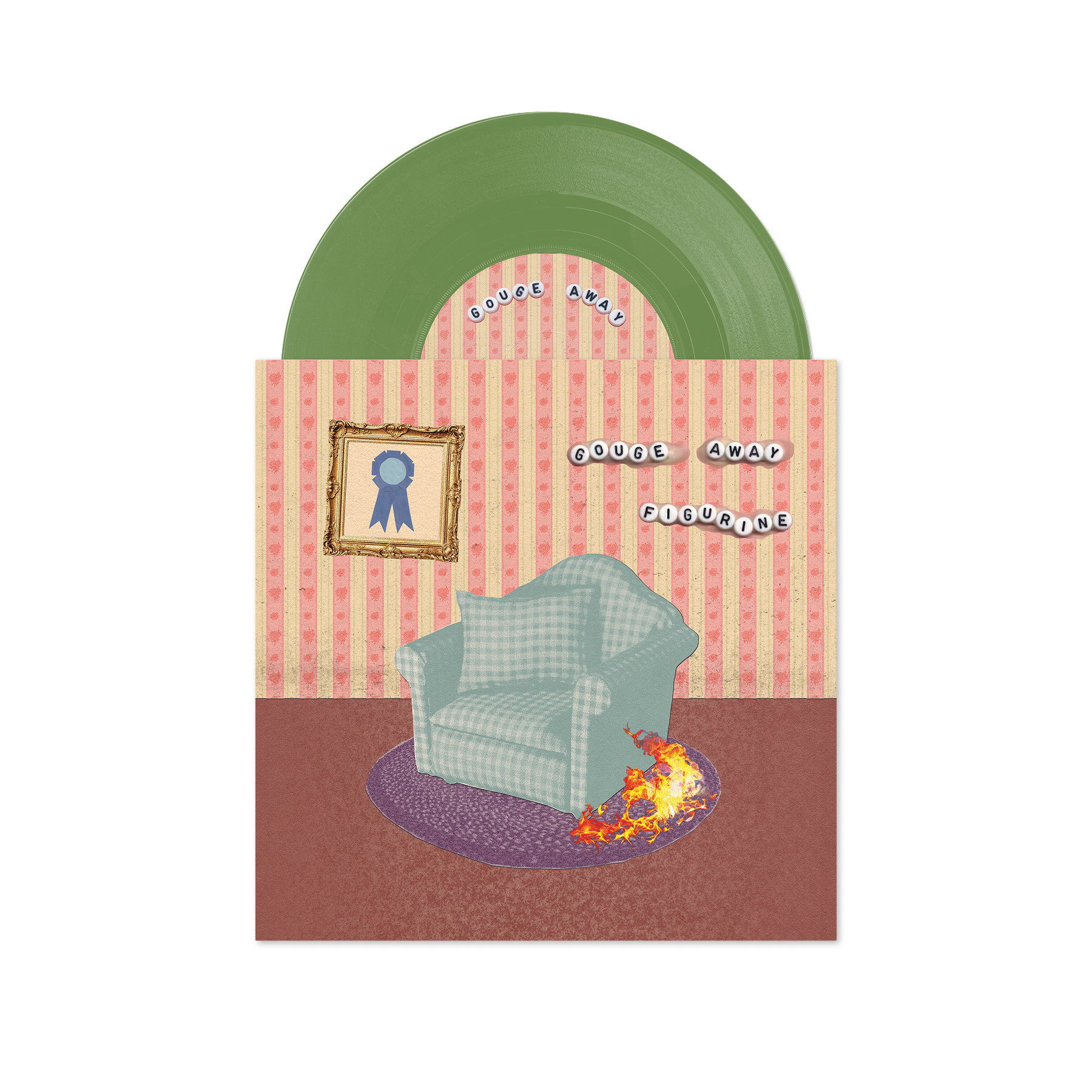 Gouge Away - Figurine 7" (Olive Green)