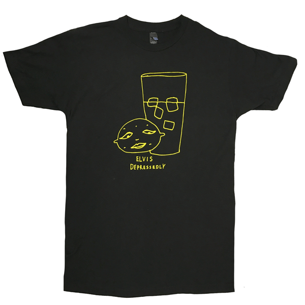 ELVIS DEPRESSEDLY - BABY LEMONADE T-SHIRT (BLACK)