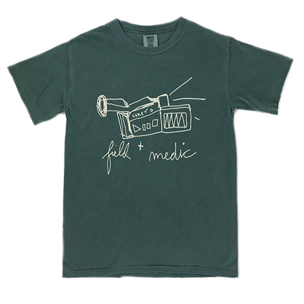 FIELD MEDIC - CAMCORDER T-SHIRT (GREEN)